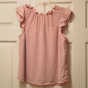 Monteau women's pink blouse